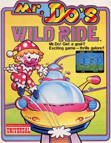 Mr. Do!'s Wild Ride - Advertisement Flyer - Front Image