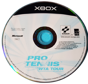 WTA Tour Tennis  - Disc Image