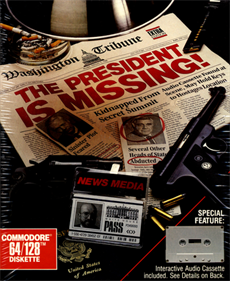 The President is Missing - Box - Front Image