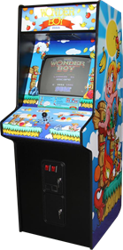 Wonder Boy - Arcade - Cabinet Image