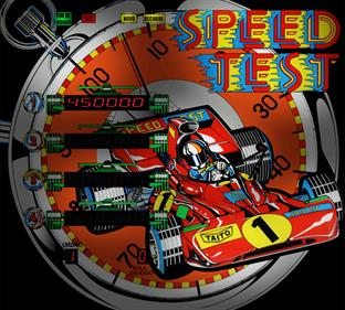 Speed Test - Arcade - Marquee Image