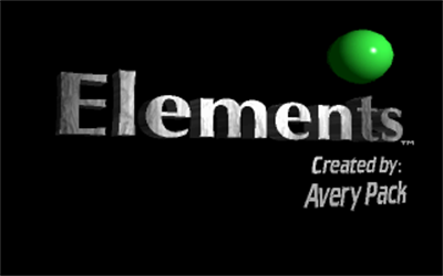 Elements - Screenshot - Game Title Image