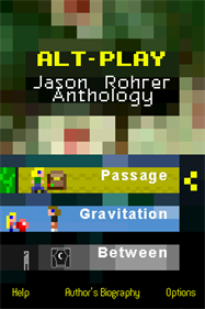 Alt-Play: Jason Rohrer Anthology - Screenshot - Game Title Image