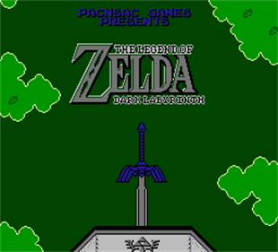 The Legend of Zelda: Dark Labyrinth - Screenshot - Game Title Image
