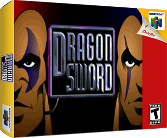 Dragon Sword 64 - Box - 3D Image