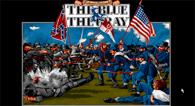 Edward Grabowski's The Blue & The Gray - Screenshot - Game Title Image