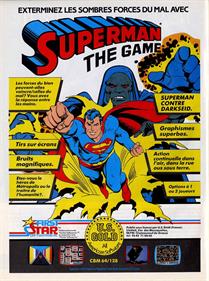 Superman: The Game - Advertisement Flyer - Front Image