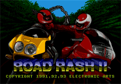 Road Rash II - Screenshot - Game Title Image
