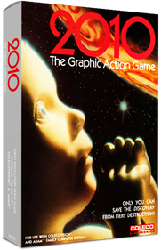 2010: The Graphic Action Game - Box - 3D Image