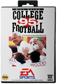 Bill Walsh College Football 95 - Box - Front - Reconstructed Image