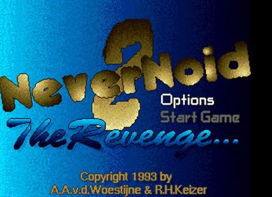 Nevernoid 2: The Revenge - Screenshot - Game Title Image