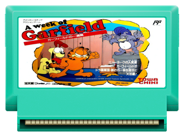 A Week of Garfield - Fanart - Cart - Front Image