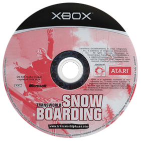 TransWorld Snowboarding - Disc Image