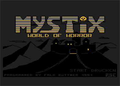 Mystix: World of Horror - Screenshot - Game Title Image