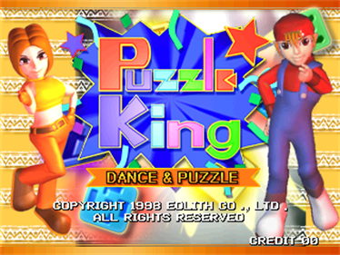 Puzzle King (Dance & Puzzle) - Screenshot - Game Title Image