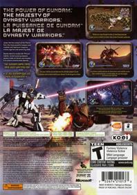 Dynasty Warriors: Gundam - Box - Back Image
