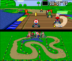 Super Mario Kart Reversed