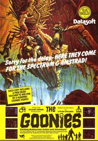 The Goonies - Advertisement Flyer - Front Image