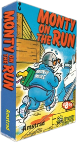 Monty on the Run  - Box - 3D Image