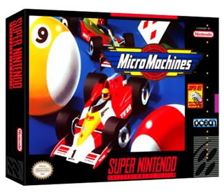 Micro Machines - Box - 3D Image