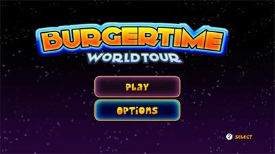 BurgerTime: World Tour - Screenshot - Game Title Image