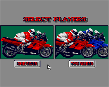 The Ultimate Ride - Screenshot - Game Select Image