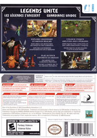 Rise of the Guardians - Box - Back Image