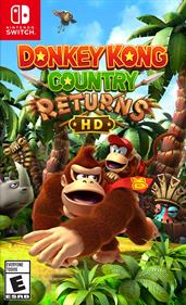 Donkey Kong Country Returns HD - Box - Front Image