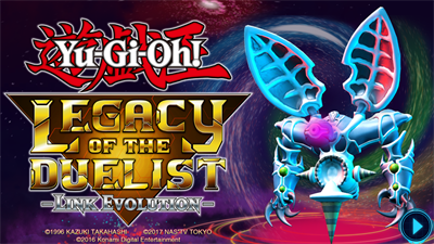 Yu-Gi-Oh! Legacy of the Duelist: Link Evolution - Screenshot - Game Title Image