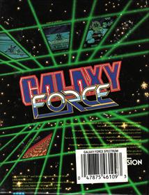 Galaxy Force - Box - Back Image