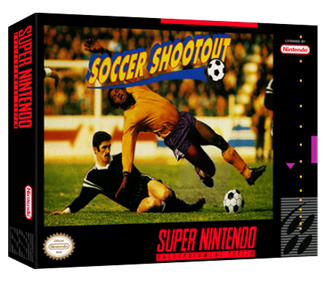 Capcom's Soccer Shootout - Box - 3D Image