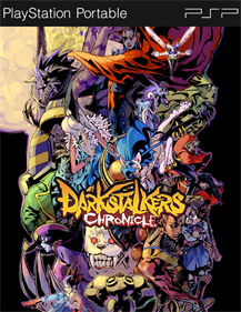 Darkstalkers Chronicle: The Chaos Tower - Fanart - Box - Front Image