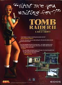 Tomb Raider II - Advertisement Flyer - Front Image