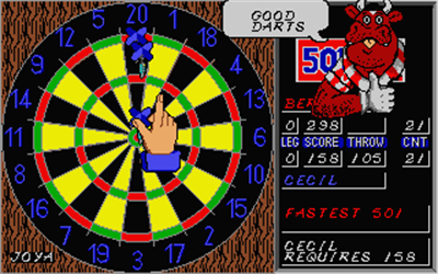 Bully's Sporting Darts - Screenshot - Gameplay Image