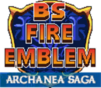 BS Fire Emblem: Akaneia Senki Hen: Dai-1-wa: Palace Kanraku - Clear Logo Image
