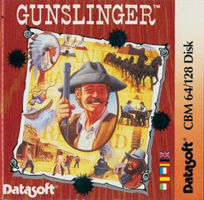 Gunslinger (Datasoft) - Box - Front Image