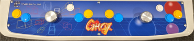 Ghox - Arcade - Control Panel Image