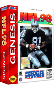 NFL 98 - Box - 3D Image