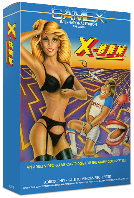 atari 2600 x man