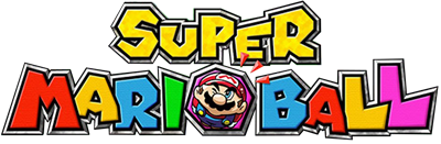 Mario Pinball Land - Clear Logo Image
