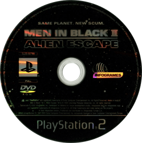 Men in Black II: Alien Escape - Disc Image