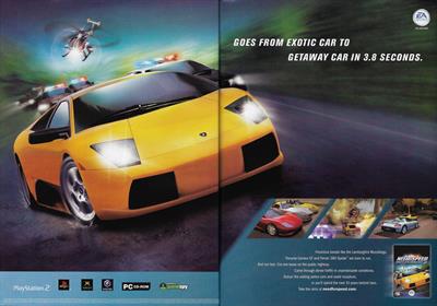 Need for Speed: Hot Pursuit 2 - Advertisement Flyer - Front Image