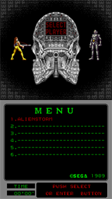 Alien Storm (Mega-Tech) - Screenshot - Game Select Image