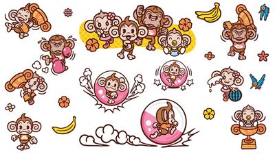 Super Monkey Ball: Touch & Roll - Fanart - Background Image