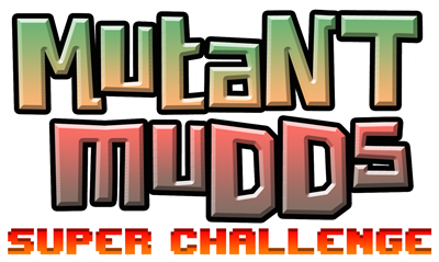 Mutant Mudds: Super Challenge - Clear Logo Image
