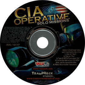 CIA Operative: Solo Missions - Disc Image