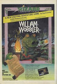 William Wobbler  - Advertisement Flyer - Front Image