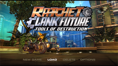 Ratchet & Clank Future: Tools of Destruction - Screenshot - Game Title Image