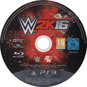 WWE 2K16 - Disc Image
