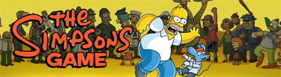 The Simpsons Game - Arcade - Marquee Image